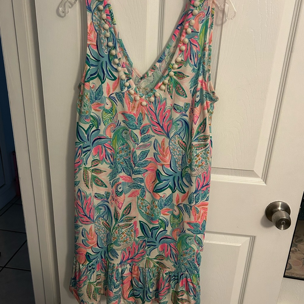Lilly Pulitzer Multicolor Tropical Dress